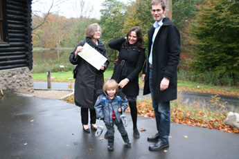 P� vej til min f�dselsdag